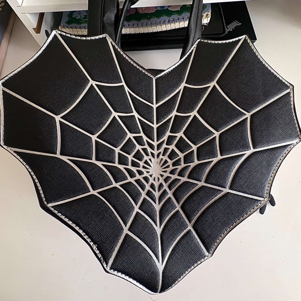 MAD Engine Spiderweb Heart Backpack - image 2